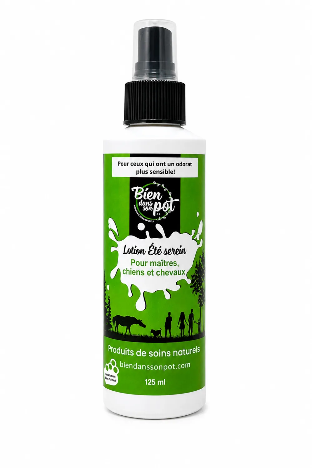 Lotion ete serein pour site