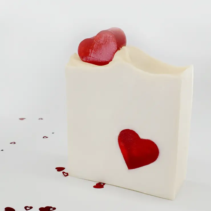 Savon st valentin coeur 3